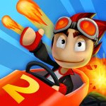 Cover Image of Beach Buggy Racing 2 v2024.08.10 MOD APK (Unlimited Money)