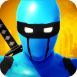 Cover Image of Blue Ninja v14.9 MOD APK (Unlimited Money, VIP)