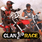 Cover Image of Clan Race v2.0.2 MOD APK (No Crash, Unlimited Nitro)