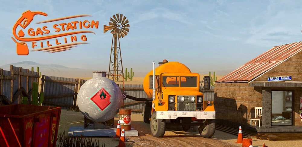 Cover Image of Gas Station Junkyard Simulator v10.0.70 MOD APK (Unlimited Money, No Ads)