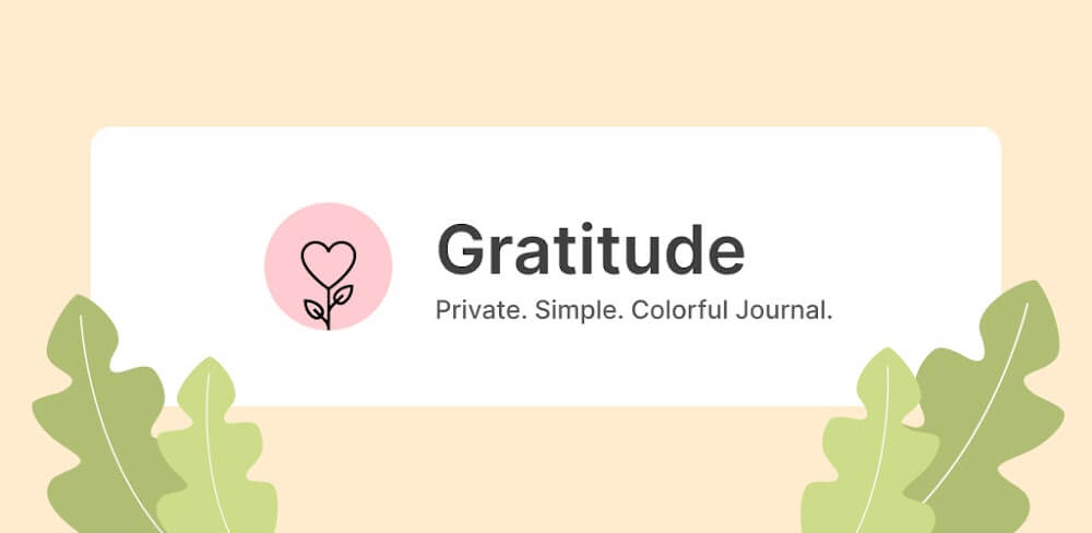 Cover Image of Gratitude: Daily Journal v6.3.5 MOD APK (Premium Unlocked)