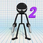 Cover Image of Gun Fu: Stickman 2 v1.36.2 MOD APK (Unlimited Money)