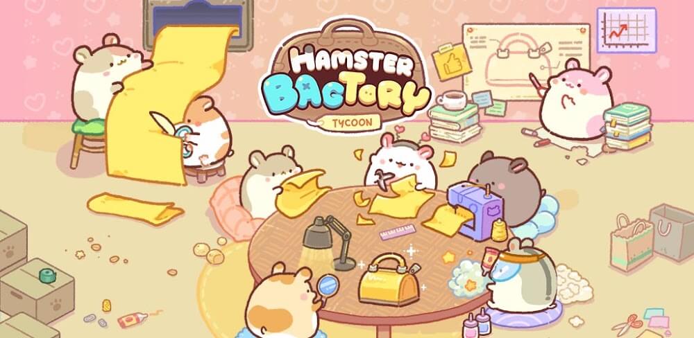 Cover Image of Hamster Bag Factory v1.5.6 MOD APK (Unlimited Gems)