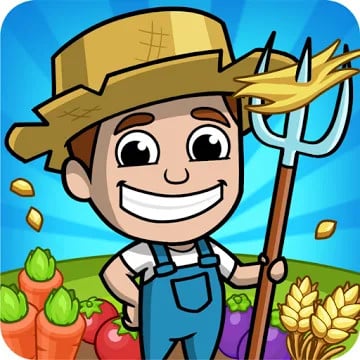 Cover Image of Idle Farm Tycoon - Merge Simulator v1.03.1 MOD APK (Unlimited Cash) Download