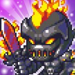 Cover Image of Idle Grindia: Dungeon Quest v0.4.003 MOD APK (Dumb Enemy, Free Upgrade)