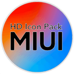 Cover Image of MIUl Circle Fluo - Icon Pack v5.2 APK (Patched)