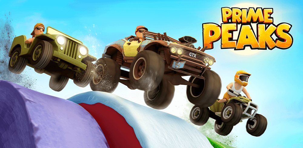 Cover Image of Prime Peaks v35.4 MOD APK (Unlimited Coins, Unlock Cars)