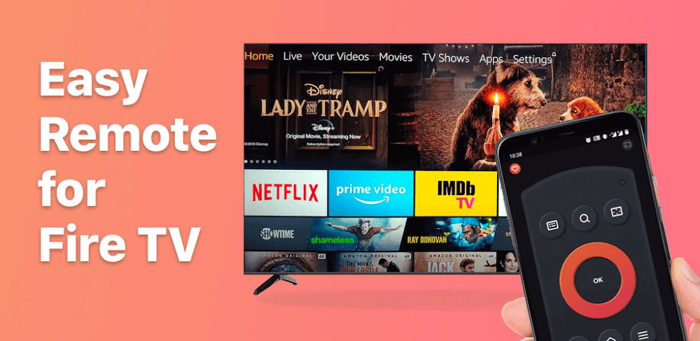 Cover Image of Remote for Fire TV & FireStick v1.7.5 MOD APK (Premium Unlocked)