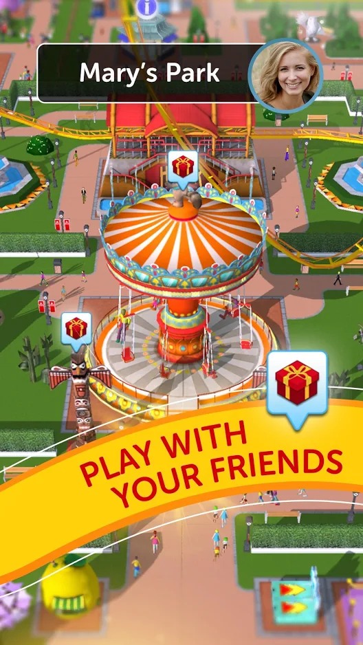 RollerCoaster Tycoon Touch Mod apk [Unlimited money][Free purchase