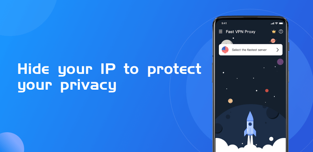 Cover Image of Space Proxy VPN v1.6.3 MOD APK (Premium Unlocked)