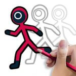 Cover Image of Stickman: Draw Animation v5.3.0s MOD APK (Premium Unlocked)