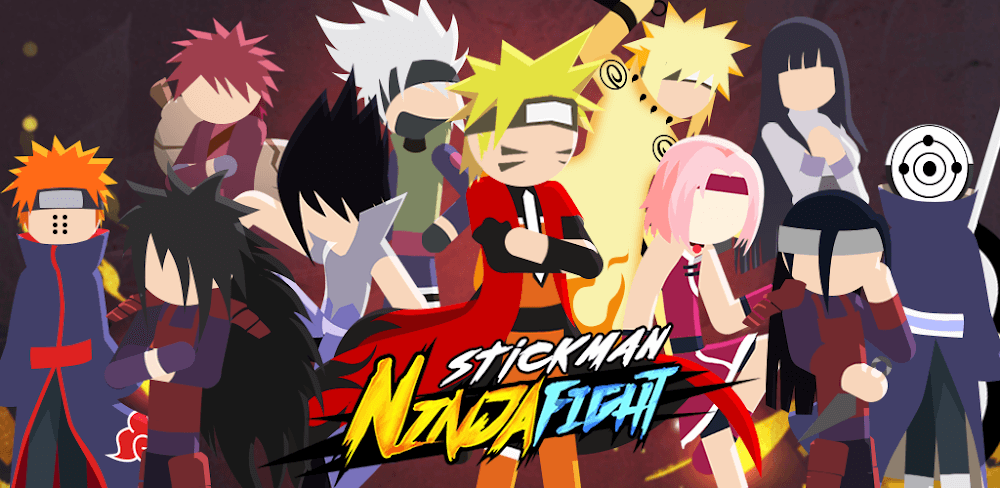 Cover Image of Stickman Ninja Fight v4.1 MOD APK (Unlimited Money, Free Purchases)