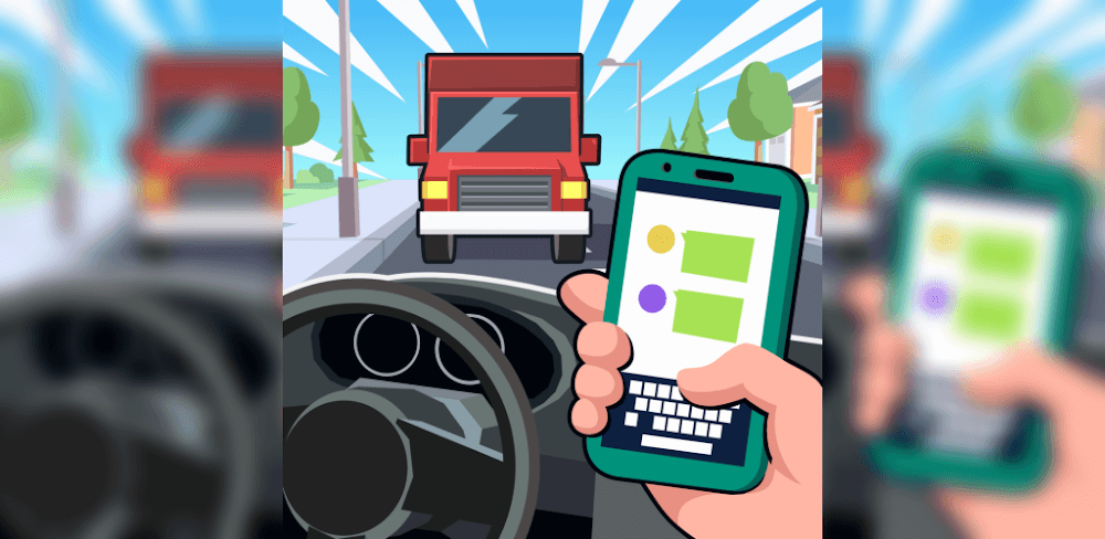 Cover Image of Text And Drive! v1.7.3 MOD APK (Free Rewards)