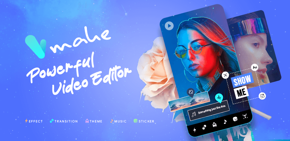 Cover Image of VMake v6.3.1 MOD APK (Premium Unlocked)