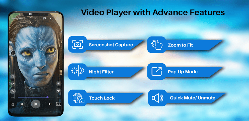 Cover Image of WXPlayer v1.8.8 MOD APK (Premium Unlocked)