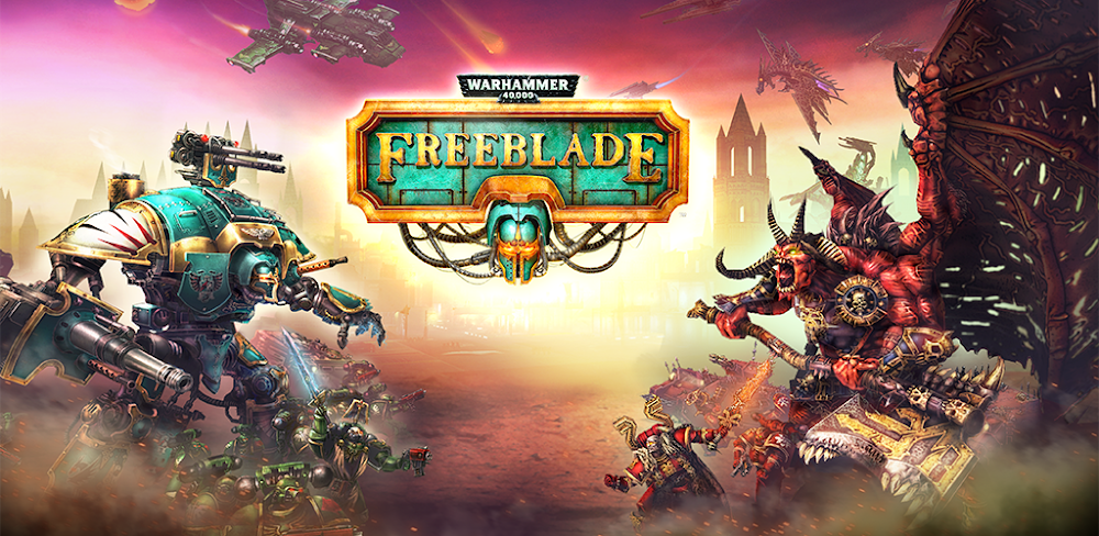 Cover Image of Warhammer 40,000: Freeblade v6.1.2 MOD APK (High Damage, God Mode)