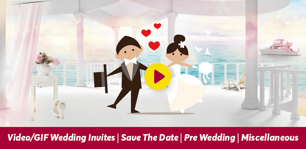 Cover Image of Wedding Invitation Maker v35.0 MOD APK (Premium Unlocked)