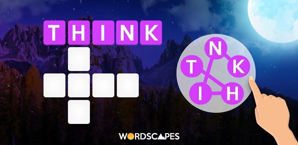 Cover Image of Wordscapes v2.23.0 MOD APK (Unlimited Money)