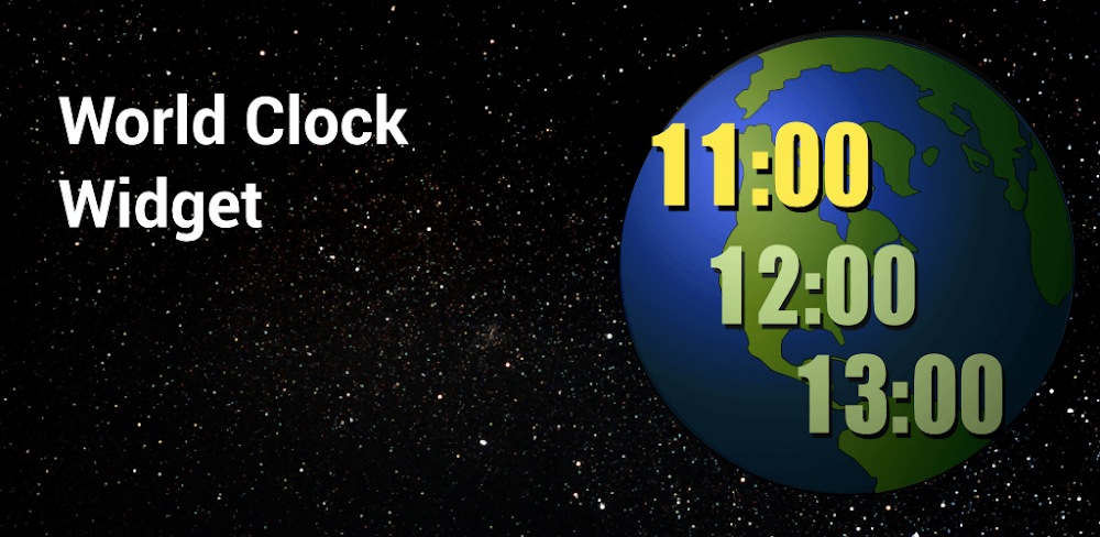 Cover Image of World Clock Widget 2023 Pro v5.0.1 APK (Full Version)